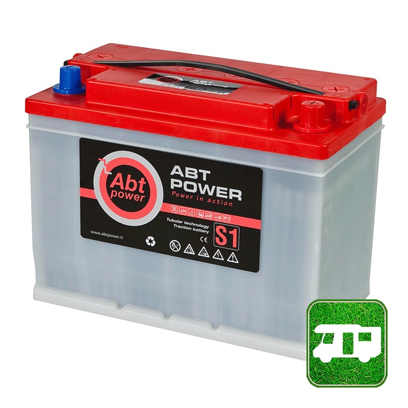 Abt Power Batteria per Camper 12 V 110 Ah Pb-Acido